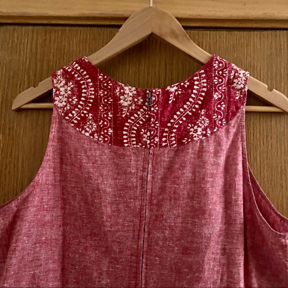 PATAGONIA • Island Hemp Shift Dress - Size 10 - Picture 9 of 16